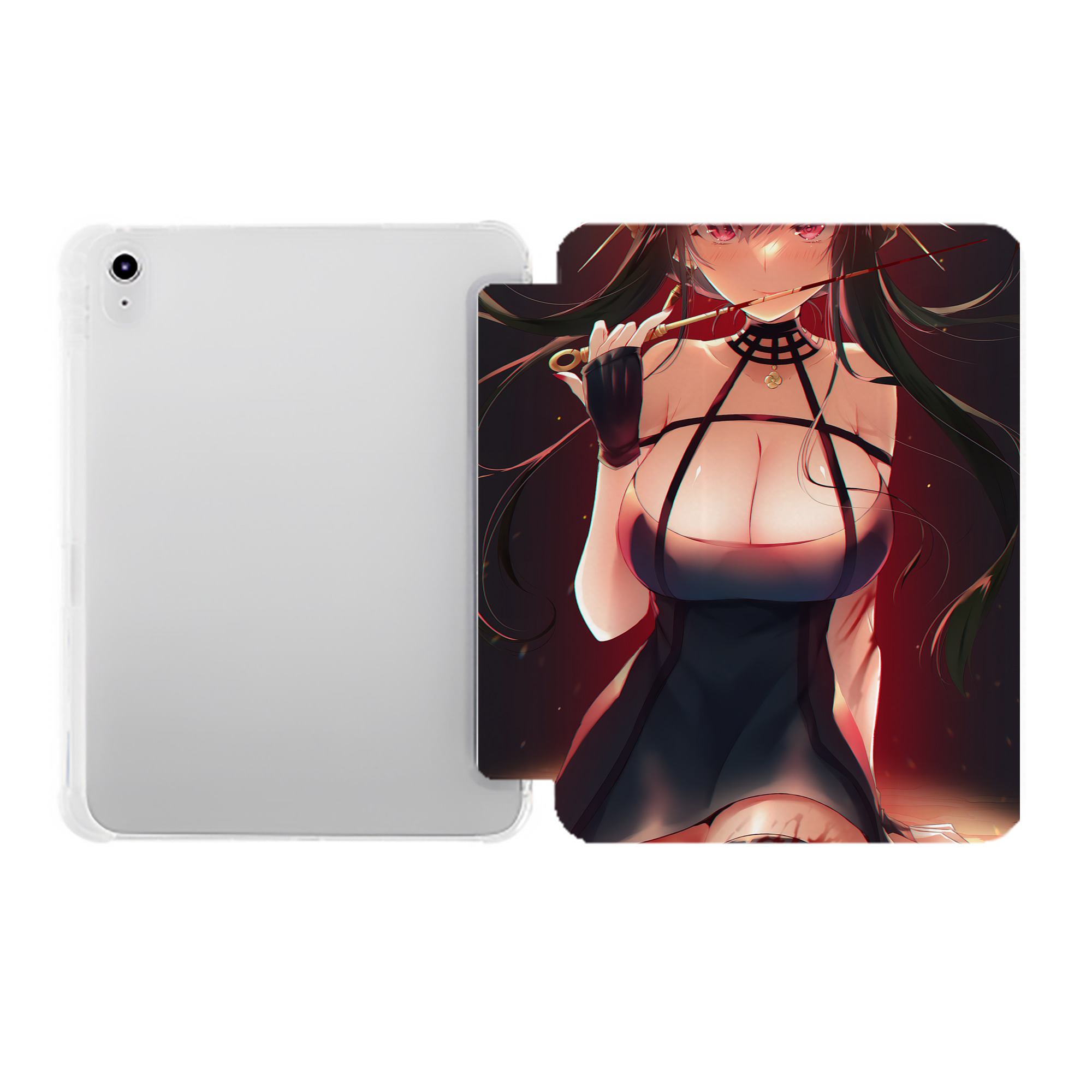 （画像用） SPY×FAMILY间谍家家酒 IPad ケース ペン収納付き 三つ折りスタンド PUレザー×シリコン 対応機種9.5/10.5/10.9インチ